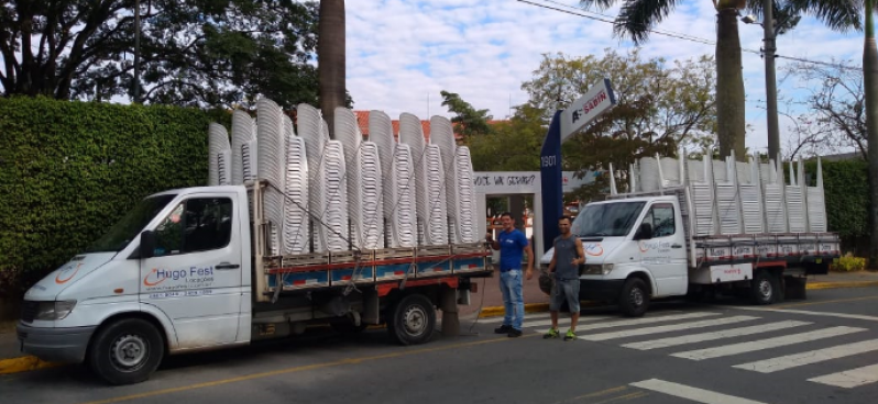 Aluguel Cadeiras Preço Várzea do Palácio - Mesa para Alugar