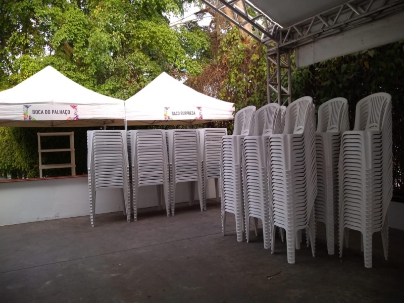 Cadeira de Evento Corporativo Parque Santo Antônio - Cadeira de Plástico para Eventos