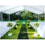 preço de locação de tenda para casamento Parque Santo Antônio